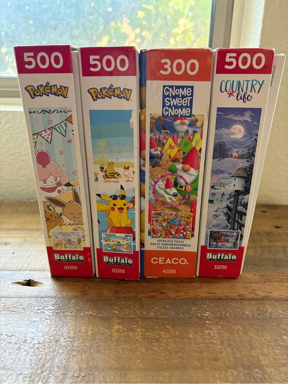 Pokémon Puzzle 🧩 and More - Pink & Yellow Artwork (500 pcs)